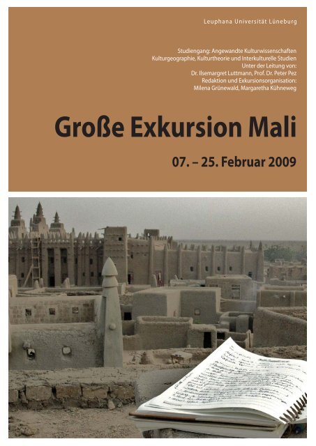 Große Exkursion Mali