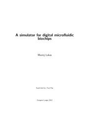 A simulator for digital microfluidic biochips