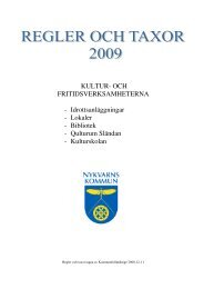 Regler och taxor 2009, kultur- och fritidsverksamheterna.pdf