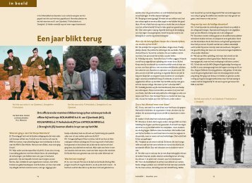 Een jaar blikt terug - KVMO