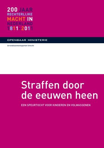 Speurtochtboekje maand van de geschiedenis - Openbaar Ministerie