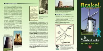 folder Verrebeekmolen - Gemeente Brakel