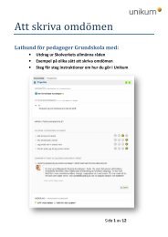 Lathund_Att-skriva-omdömen_Aug2012 - Bedömning för lärande i ...