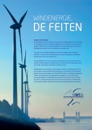 Windenergie, de feiten - NWEA