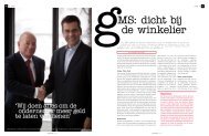 MS: dicht bij de winkelier - GMS Group