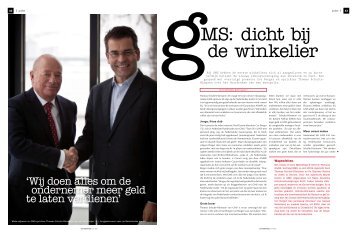 MS: dicht bij de winkelier - GMS Group