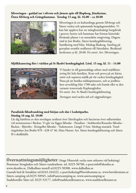 Historisk vecka 6-16 aug - Arrangörsföreningen Folkmusikfest i ...