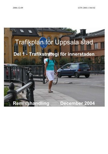 Trafikplan för Centrala Uppsala - Uppsala kommun