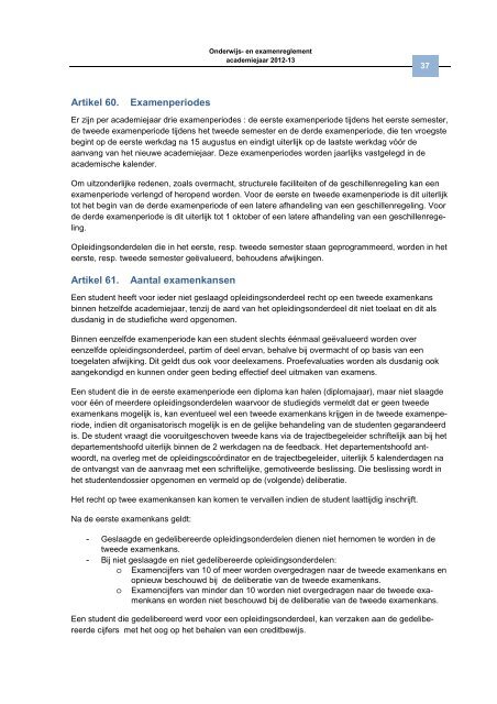 Onderwijs- en examenreglement (2012 - 2013) - Howest.be