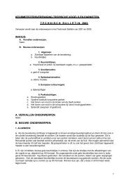 technisch bulletin 2003 - Keurmeesters