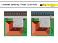 Arbejdet inde på grunden - Vejle Spildevand