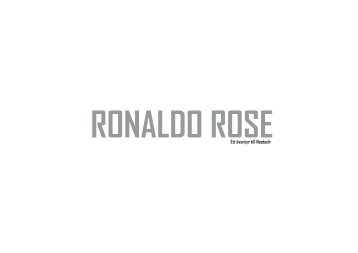 Ronaldo Rose