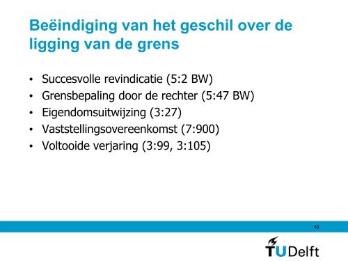 Verjaring en grondzaken - Vereniging van Nederlandse Gemeenten