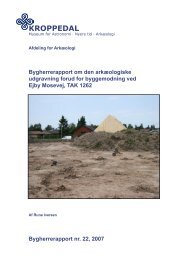 Bygherrerapport for TAK 1262 - Kroppedal Museum