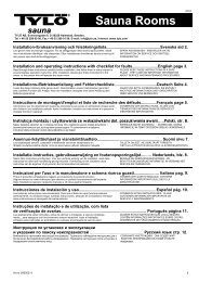 2900 0211 Sauna Room Standard.pdf - Tylo