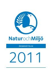Årsberättelse 2011 - Natur och miljö