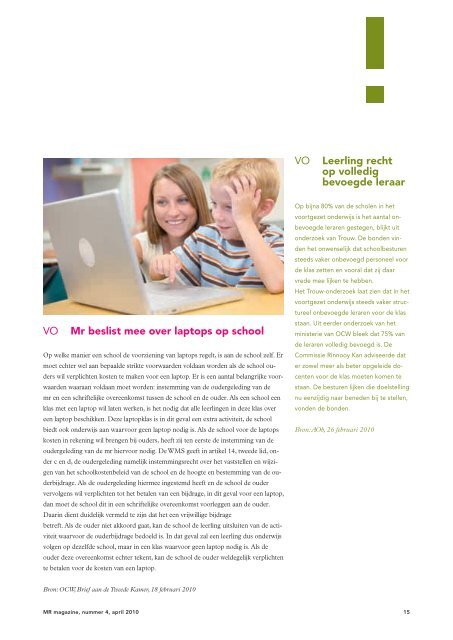 MR magazine 4 2010 - leonie de bruin communicatie