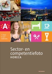 Sector- en competentiefoto horeca Antwerpen - eindrapport - Guidea