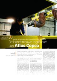 De hondstrouwe ingenieurs van Atlas Copco (uit: Vacature)