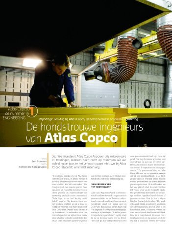 De hondstrouwe ingenieurs van Atlas Copco (uit: Vacature)