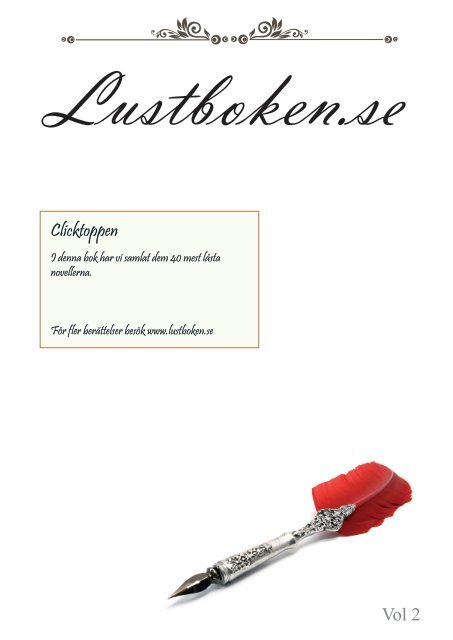 Clicktoppen Vol 2 - Lustboken