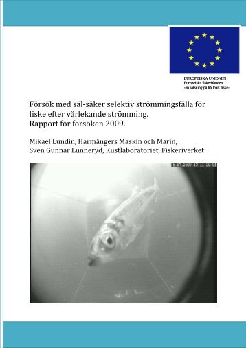 Bil 3 Rapport Strömmingsfälla 2009.pdf - Sälar & fiske