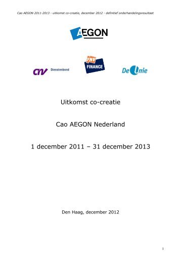 Download het onderhandelingsresultaat Aegon 2011-2013 (pdf)
