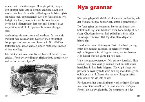 Tre katter och en hund - Läs en bok