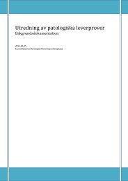 Utredning av patologiska leverprover - Svensk Gastroenterologisk ...