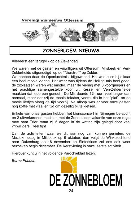 Parochieblad oktober 2011 - Parochie H. Johannes de Doper