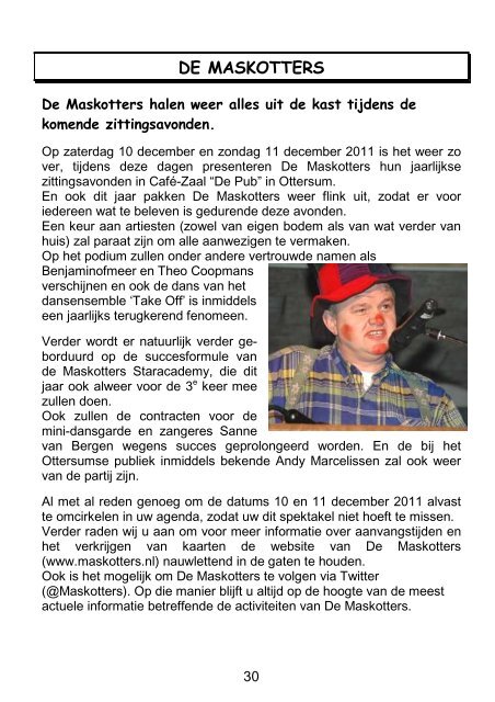 Parochieblad oktober 2011 - Parochie H. Johannes de Doper