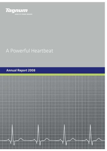 Tognum Annual Report 2008 e