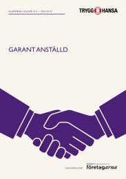 Villkor GARANT Anställd