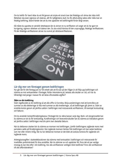 Datering av fakturor