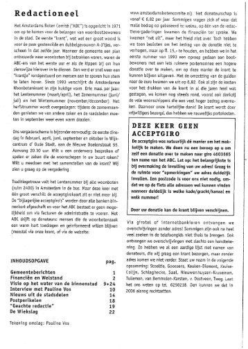 Lentenummer 2006 - Amsterdams Boten Comité