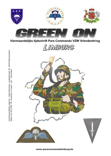 GREEN ON - paracommando-limburg
