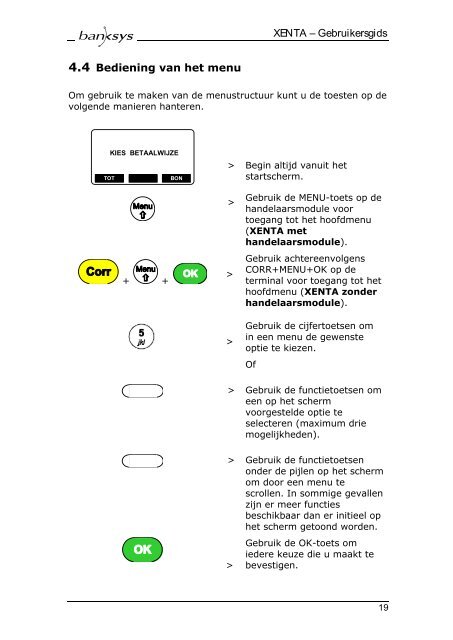 Gebruikersgids XENTA® - Atos Worldline Nederland