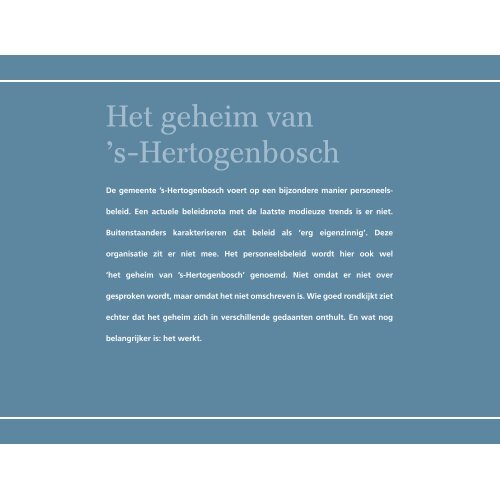 Het geheim van 's-Hertogenbosch
