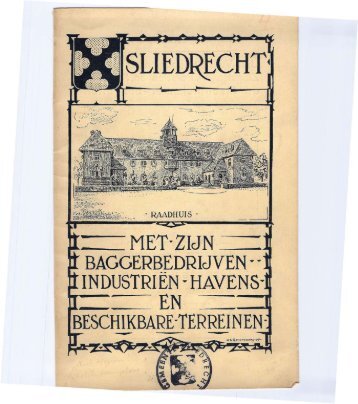 BESCHIKBARE~TERREINEN· - Historische Vereniging Sliedrecht