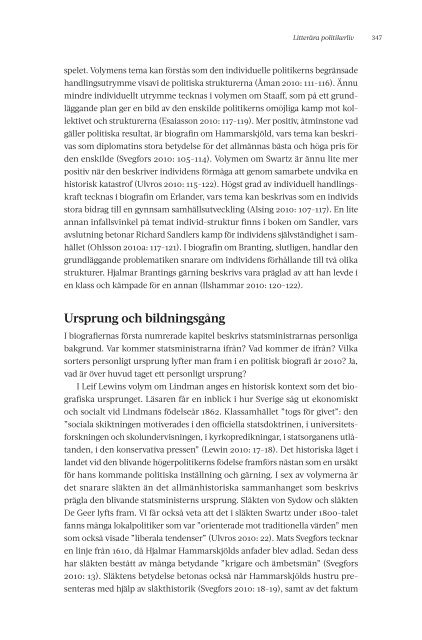 Helt nummer 2012/3 (PDF, 1387 kb) - Statsvetenskaplig tidskrift