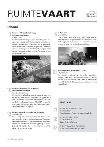 pdf (7.4 Mb) - Nederlandse Vereniging voor Ruimtevaart