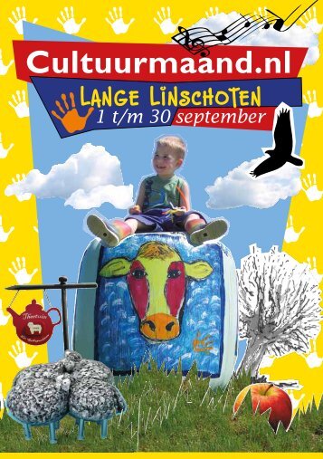 Programmaboekje Cultuurmaand Lange Linschoten - Utrechtse ...