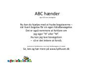 ABC hænder - sjovskole.dk