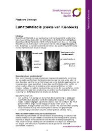 Lunatomalacie (ziekte van Kienböck) - Streekziekenhuis Koningin ...