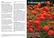 Frökatalog 2011 Jennys - Jennys frön och sånt