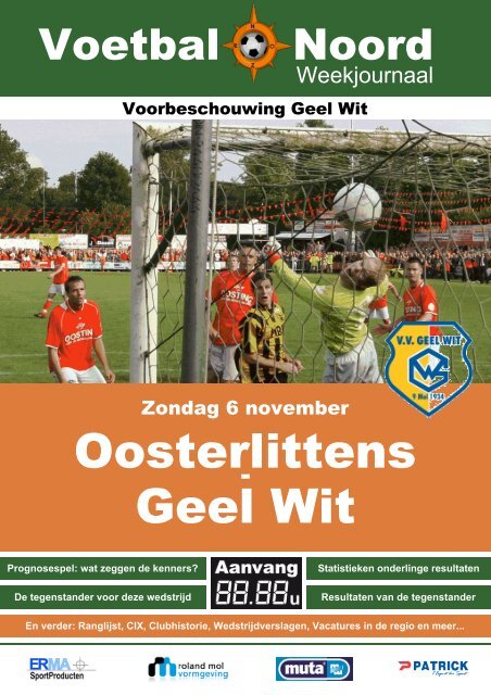 Oosterlittens Geel Wit - VV Geel Wit