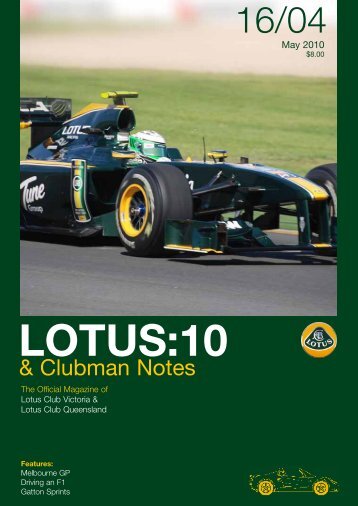 May 2010. - Lotus Club Queensland