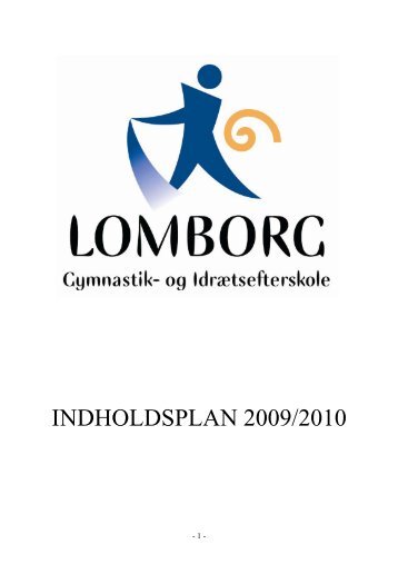 1 Lomborg Gymnastik- og Idrætsefterskole