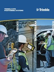Trimble Site Positioning Systems - Geometius