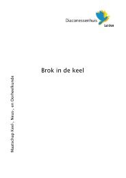 Brok in de keel - Diaconessenhuis Leiden